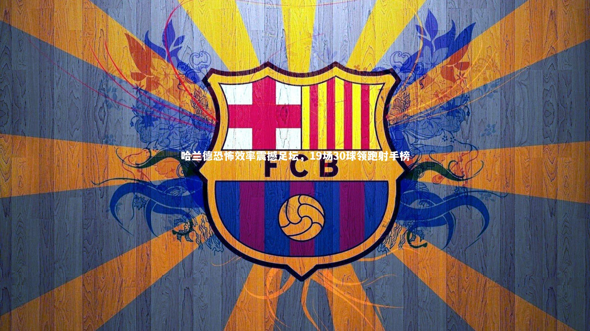 哈哈体育app-哈兰德恐怖效率震撼足坛，19场30球领跑射手榜